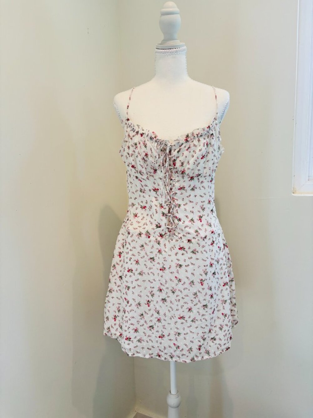 NWT Sabo Naoki Floral Romantic Coquette Vacation Dress in Size XL